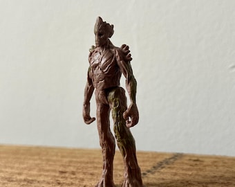 small action figure guardians of the galaxy adult groot.