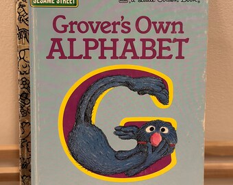 Libro per bambini, libro educativo per imparare l'alfabeto, idea regalo per bambini