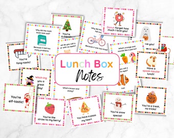 Lunch Notes, Lunch Box Cards, Joke Lunch Box Notes, Encouragement Cards, Teaching Printables, Back To School Notes, Lunch Notes For Kids