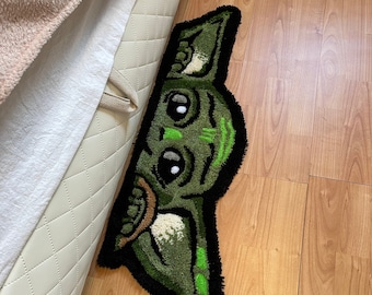 Baby Yoda custom rug