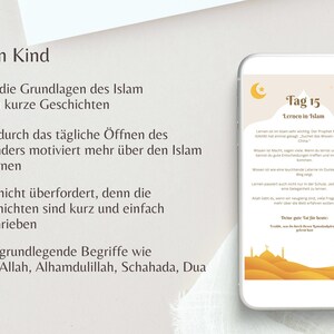 Ramadan Kalender für Kinder zum Ausdrucken, Geschichten über Islam, Deutsch, German, PDF, Printable image 5