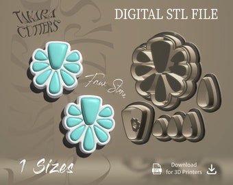 Digital STL File | Polymer Clay Cutter File | Clay Cutter File | STL Download | STL cutters | Svala