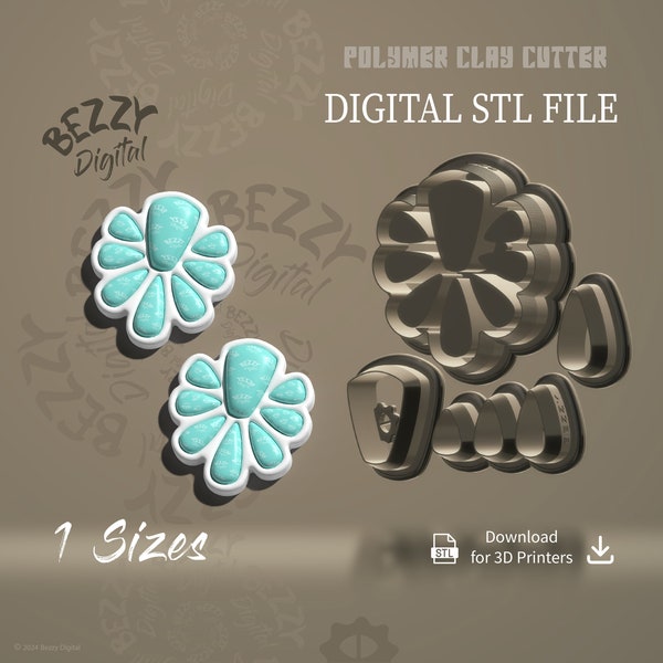 Digital STL File | Polymer Clay Cutter File | Clay Cutter File | STL Download | STL cutters | Svala