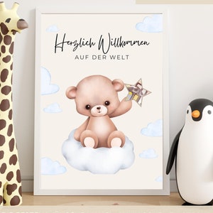 Cadeau bébé pour la naissance | Idées de cadeau de naissance, cadeau de baptême pour une baby shower ou baby shower I pour nouveau-né garçon ou fille