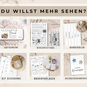 Stöbere durch vielfältige PDF-Vorlagen zum Ausdrucken: Von Banderolen, Geschenkanhängern, Gutscheinen, Verpackungsstreifen, Tütenverschlüssen bis hin zu DIY-Druckvorlagen. Alle Dateien sind sofort verfügbar und ideal für kreative Projekte zu Hause – perfekt für personalisierte Geschenke, Last-Minute-Geschenke, selbstgemachte Verpackungen, individuelle Etiketten, DIY-Geschenkverpackungen und saisonale Geschenkideen zu Geburtstag, Weihnachten, Muttertag, Ostern und vielen weiteren Anlässen!