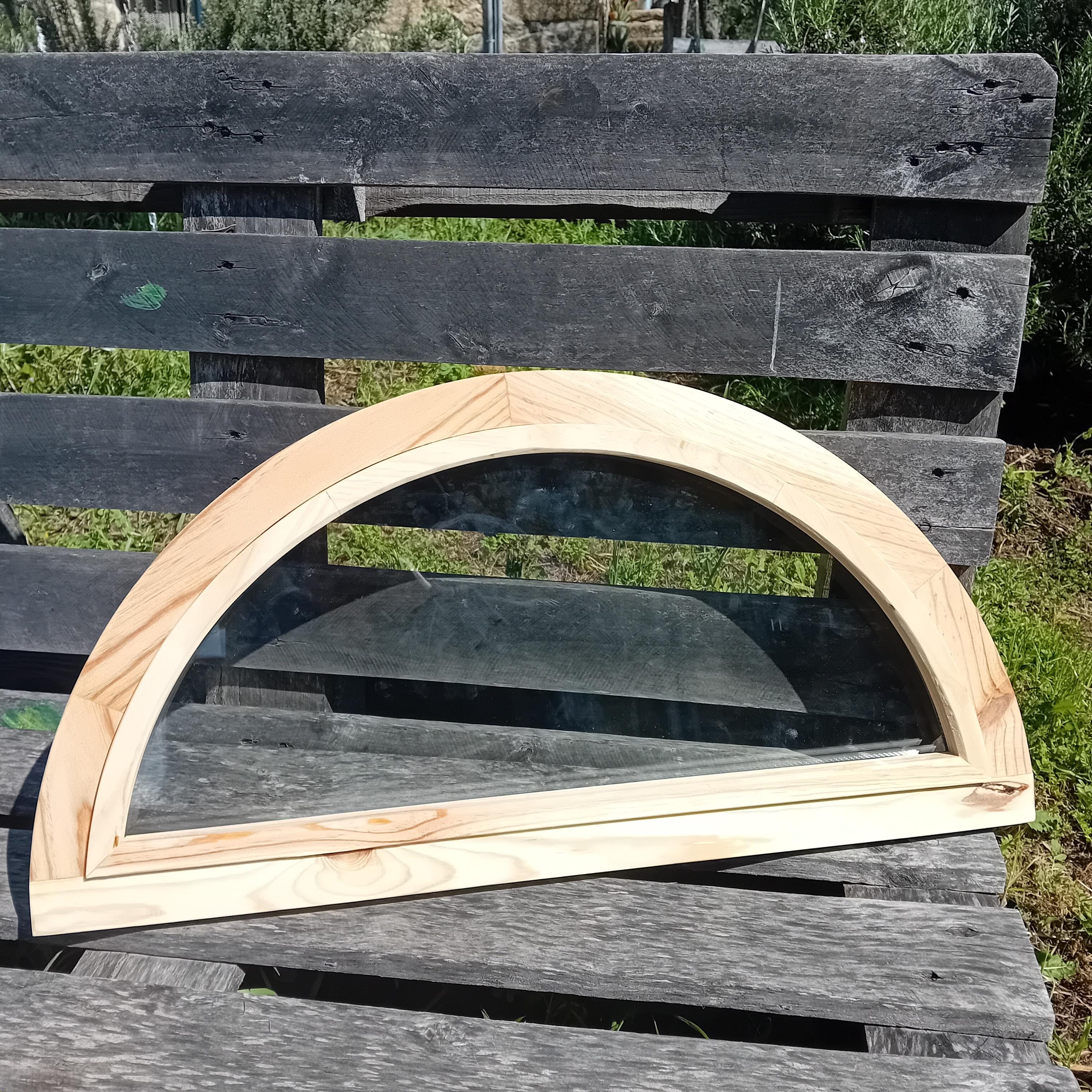 Hardwood Half Circle Window. Fanlight, Arch - Etsy