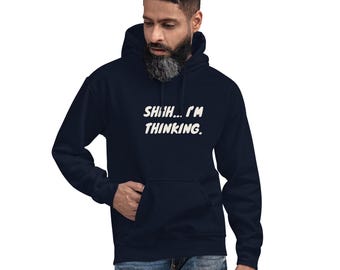 Unisex hoodie funny design Guess what I’m hiding Never mind streetwear original