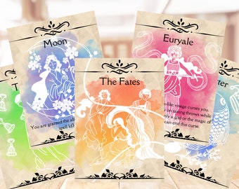 Deck of Many Things: Lady Luck DND 5e Cards (Digital Download)