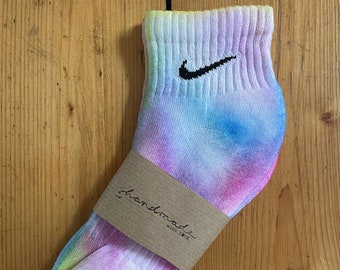 Nike DIY batik chaussettes courtes colorées