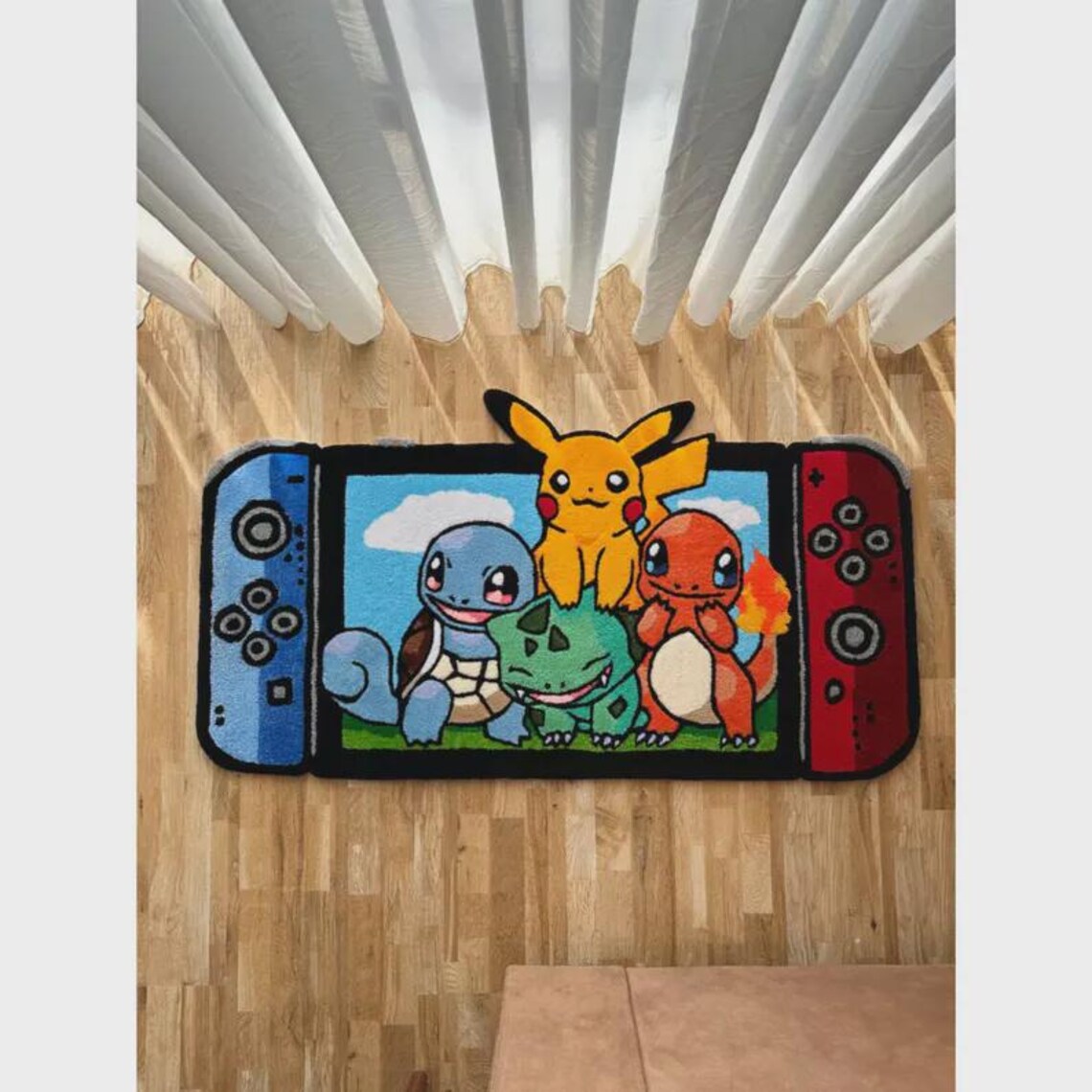 Custom Anime Game Tufted Rug – Handmade Personalized Fan Gift | Unique ...