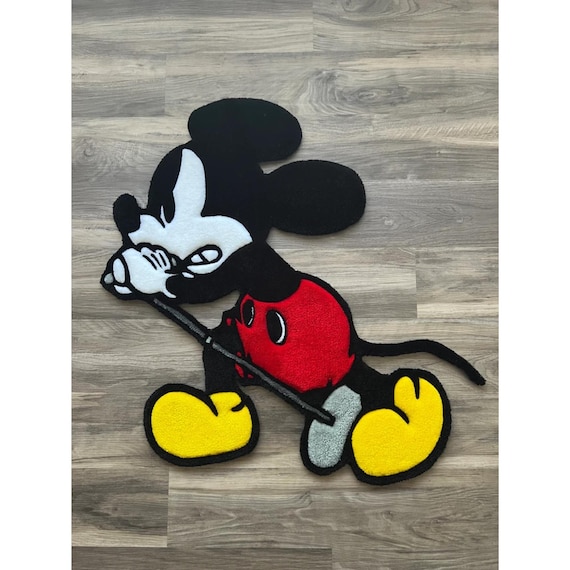 Made-to-order Number Nine Mickey Custom Tufted Rug - Etsy