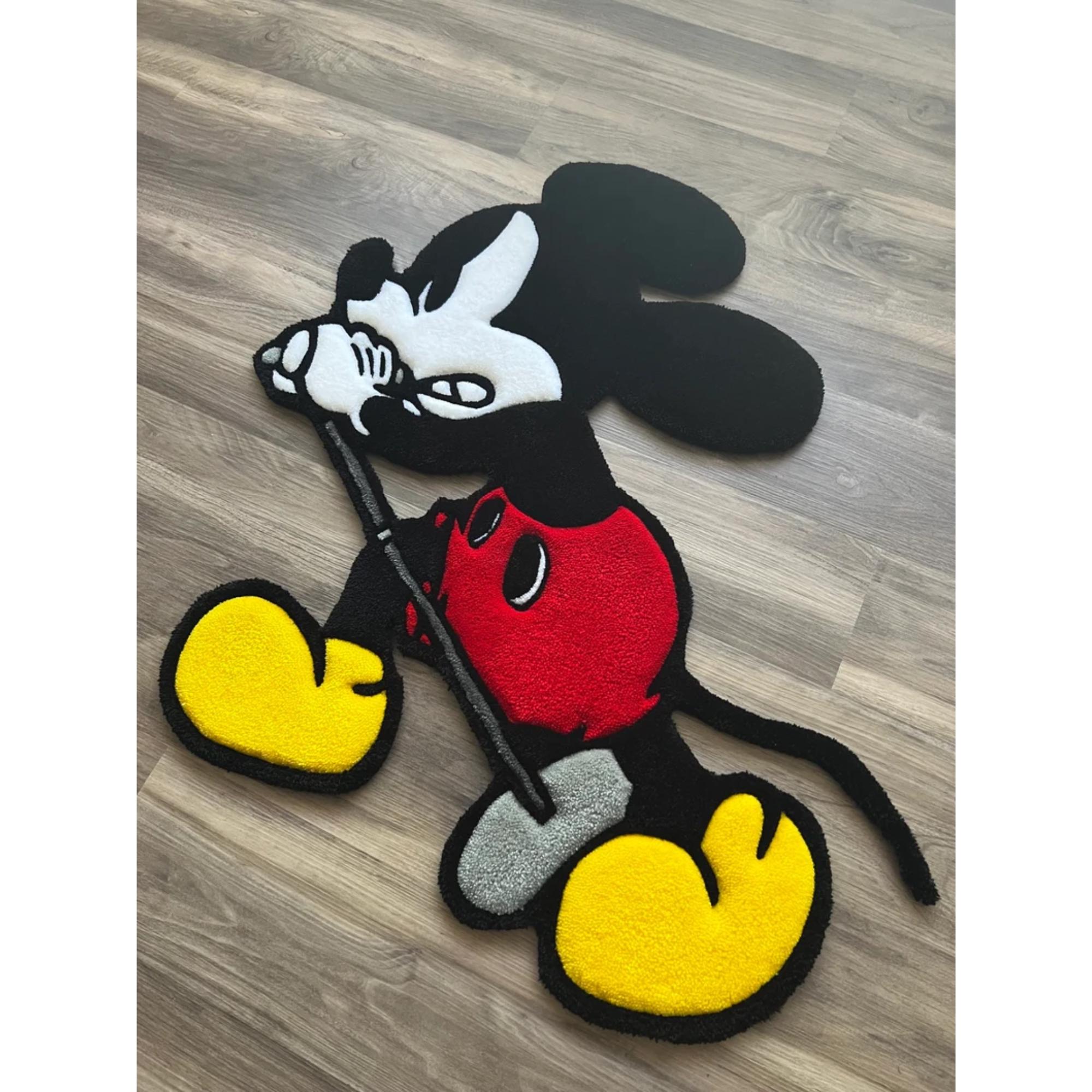 Made-to-order Number Nine Mickey Custom Tufted Rug - Etsy