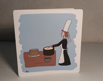 Pancake Party! Postcard