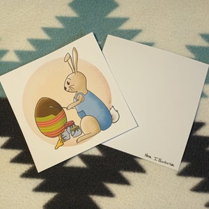 Lot de 4 Cartes postales de Pâques image 5