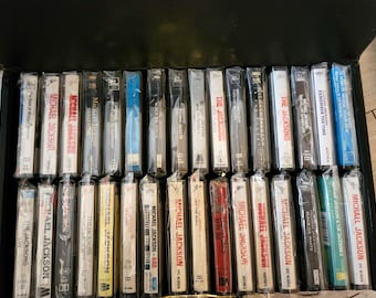 MICHAEL JACKSON Cassette Collection ((32 in Total)) Super Rare!!