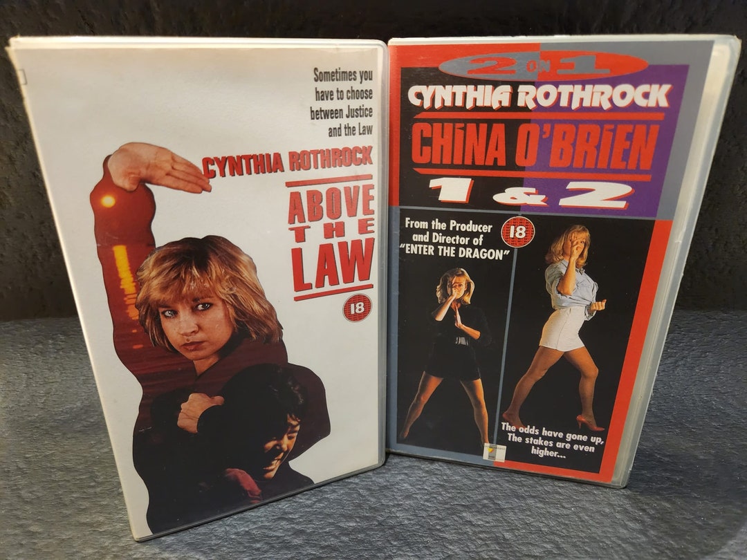 Rare Cynthia Rothrock Martial Arts VHS Movies - Etsy