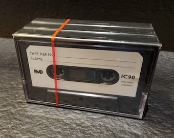 Rare Police Interview Blank Cassette Tapes (Pack of 3) New & Sealed