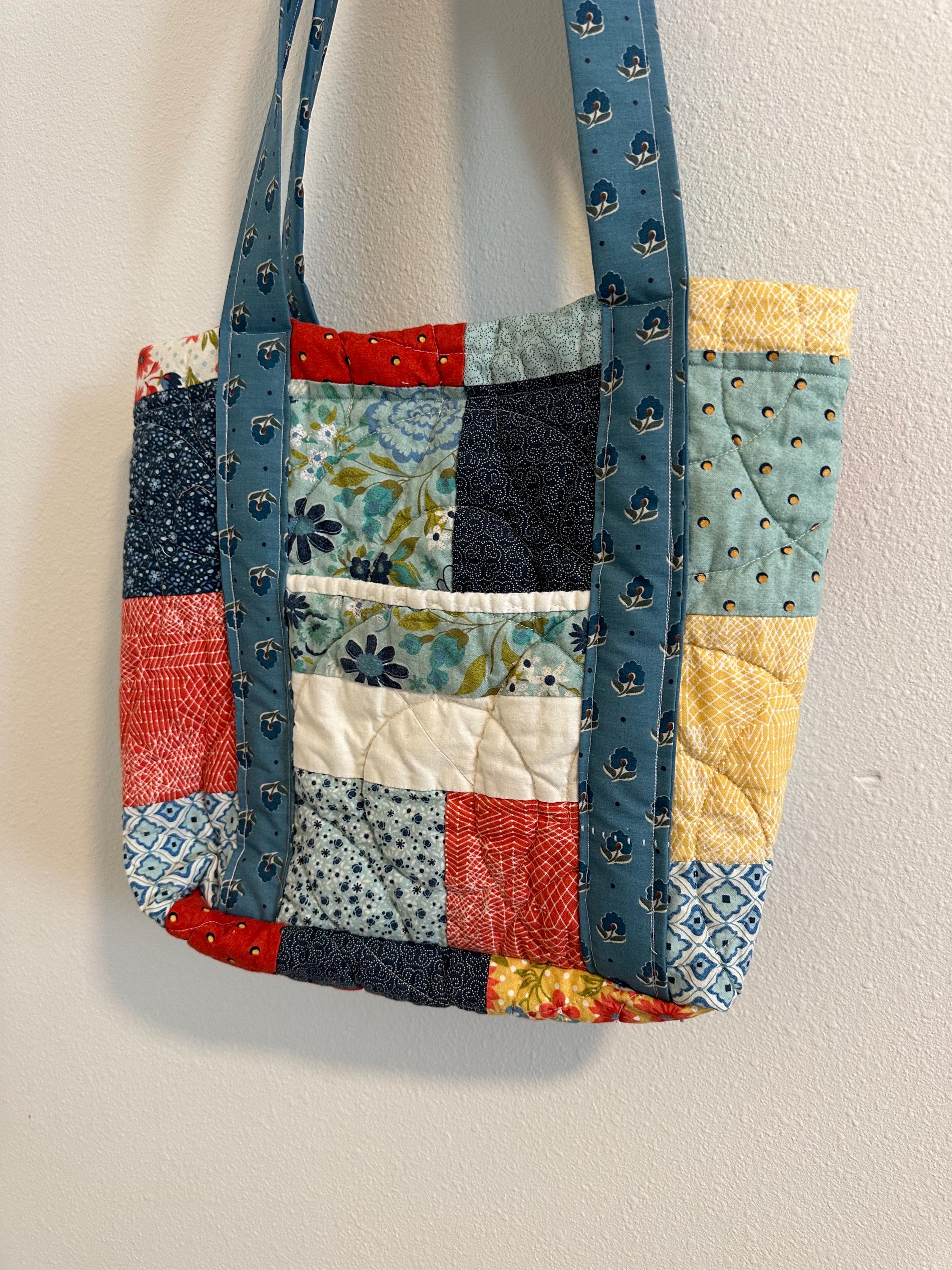 Sunny Paws | Handmade Quilted Tote main image 1