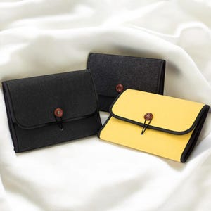 Handmade Velvet Jewelry Roll: Retro Travel Case