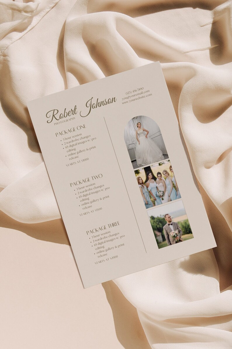 Photography Rates Per Hour Brochure.pdf Wedding Photography Pricing List, Wedding Pricing Guide Sheet Template ...