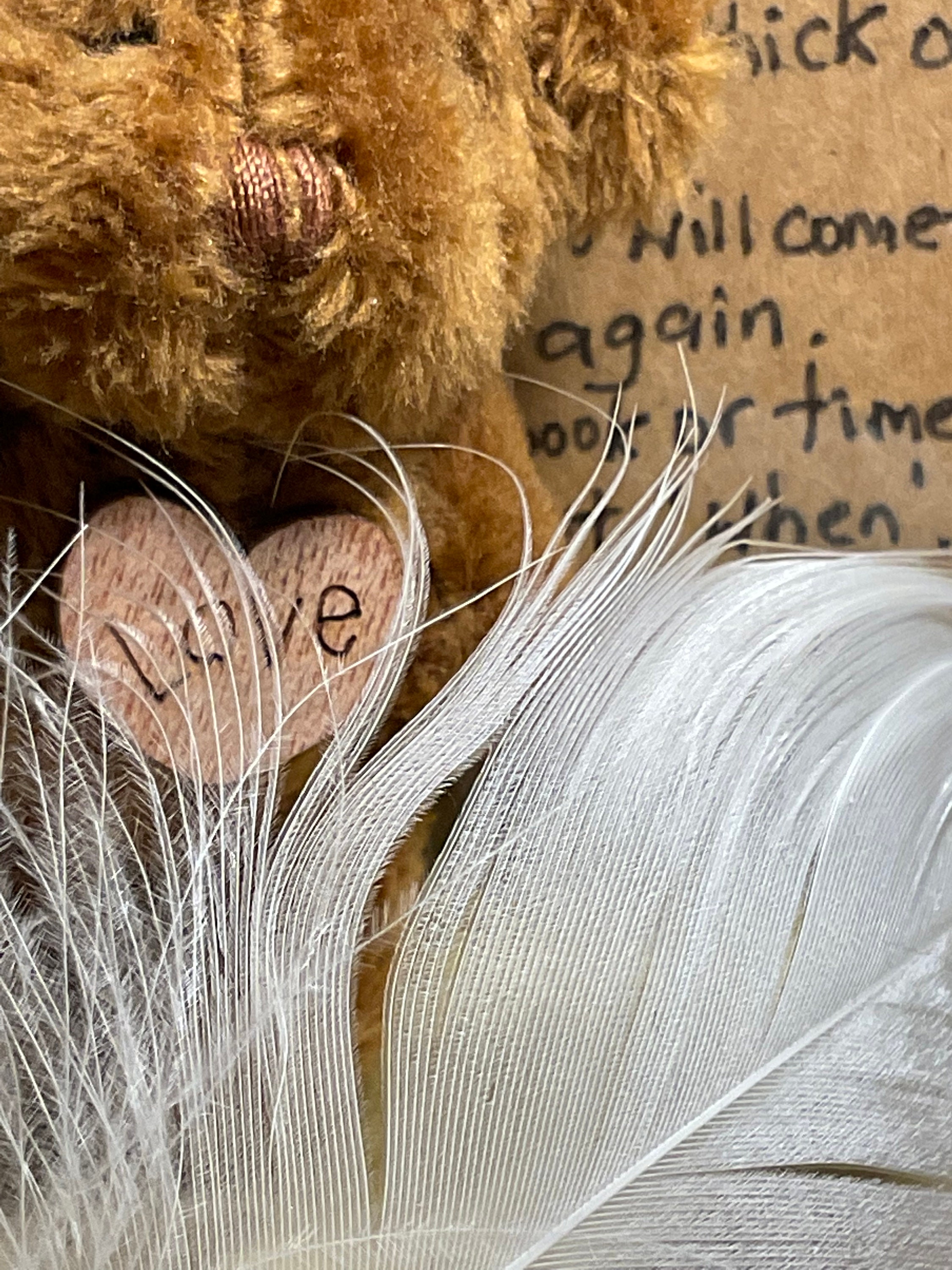 In Sympathy Pocket Bear Hug in a Box. for Someone Who is Grieving