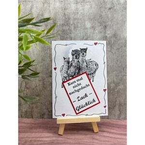 Alpaca-stempel DIY-motiefstempel voor het maken van kaarten, papier, stoffen dierenstempel, dieren, lama afbeelding 7