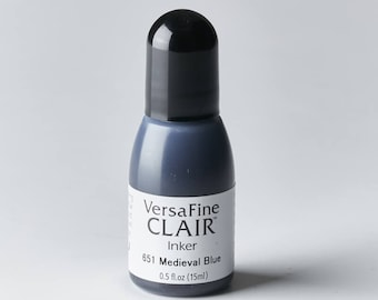 Recambio para almohadillas de tinta VersaFine Clair Medieval Blue