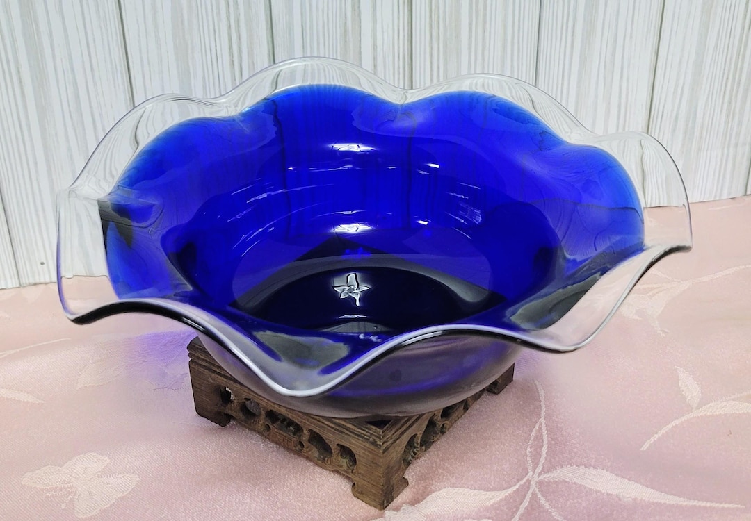 Cobalt Blue Art Glass