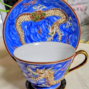 Japanese Dragon Porcelain Occupied Japan - Etsy