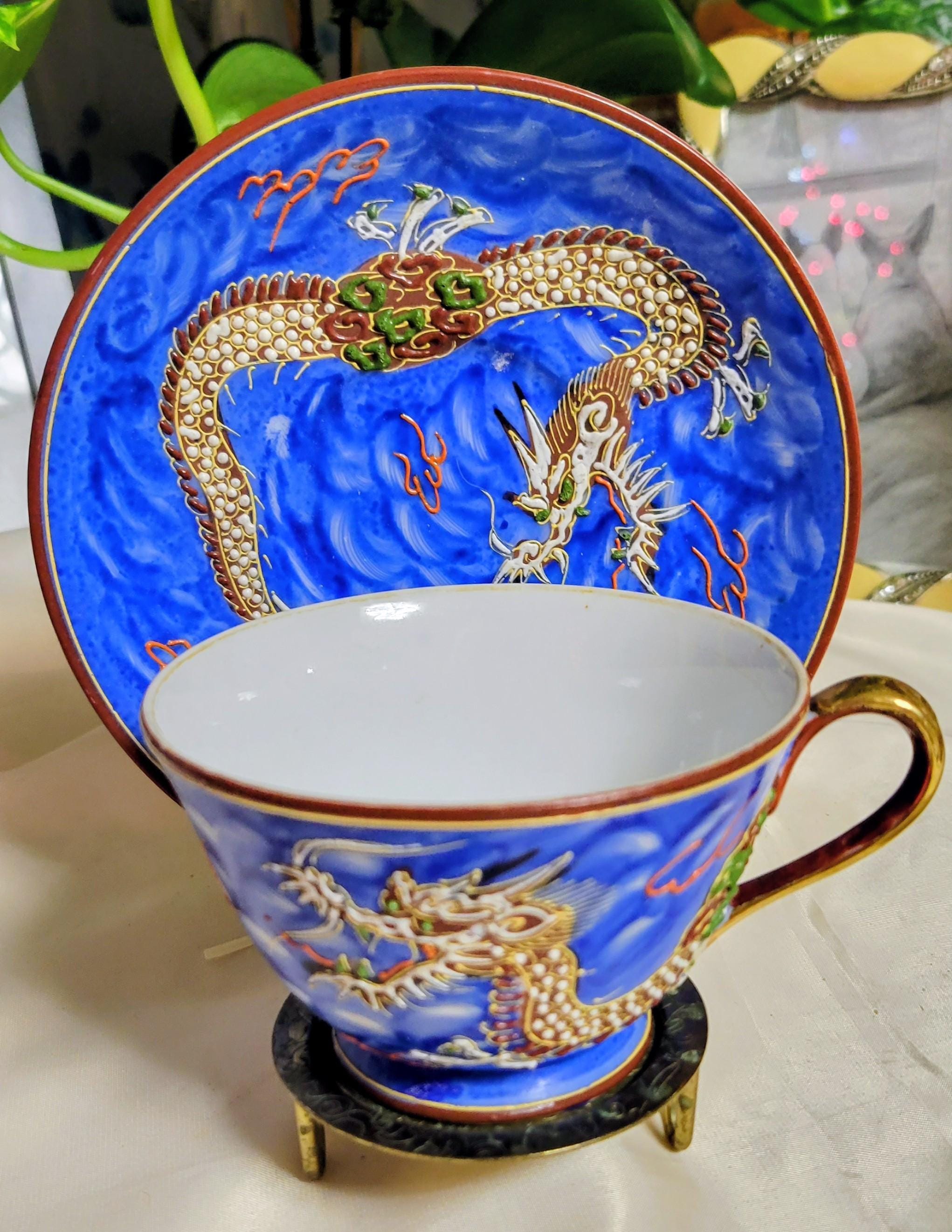 Japanese Dragon Porcelain Occupied Japan - Etsy