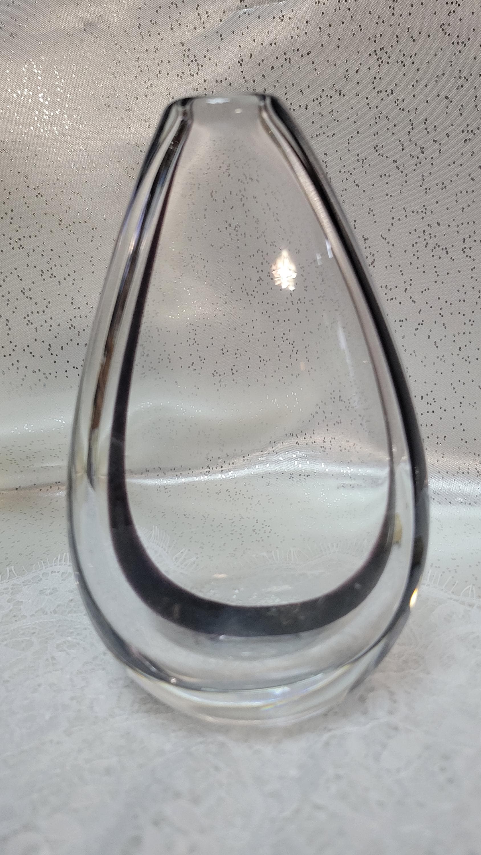 Vicke Lindstrand Glass Vase - Etsy