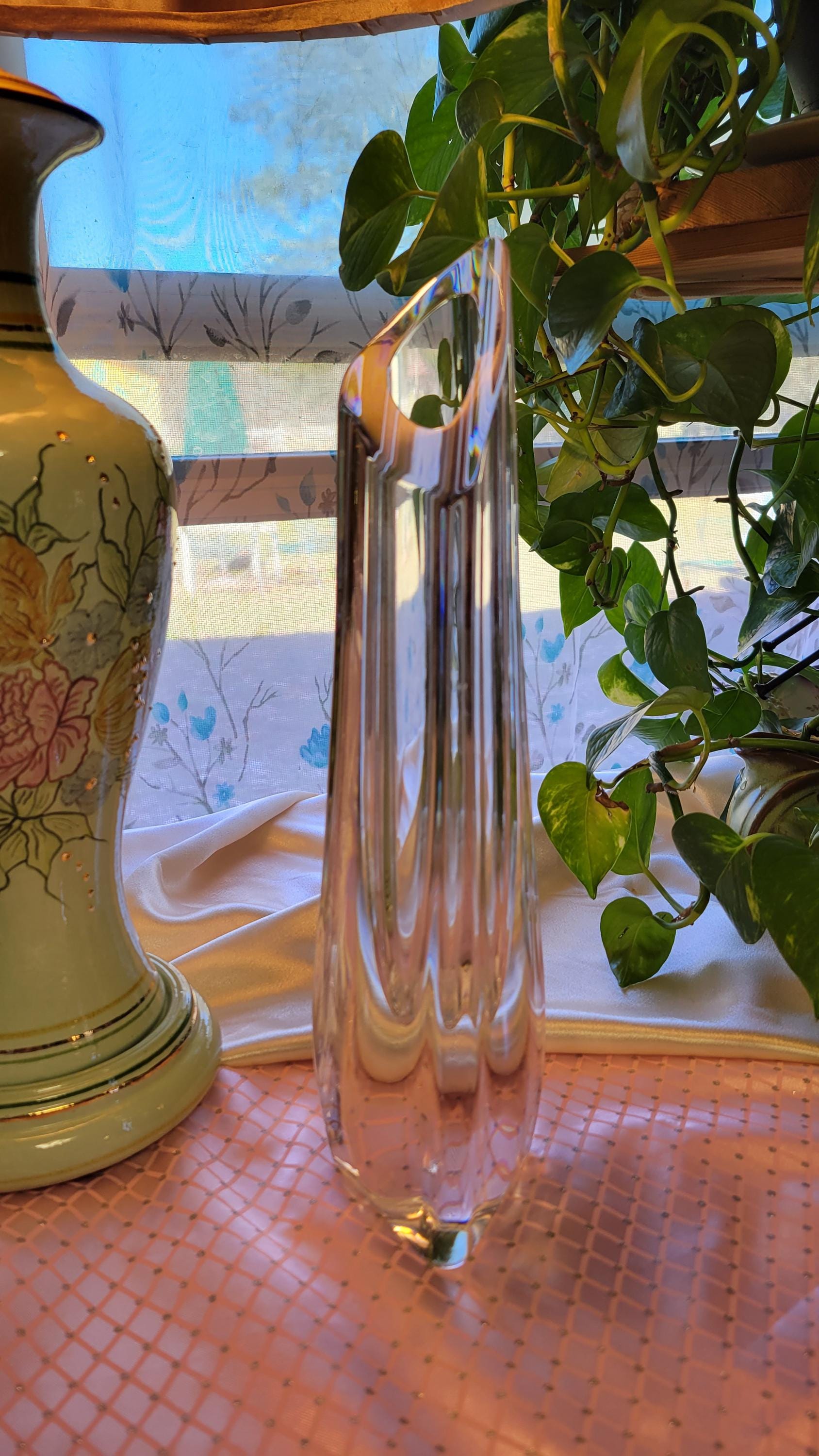 Baccarat crystal vase - Etsy 日本
