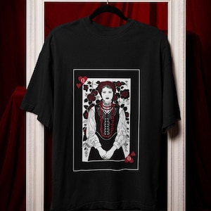 T-shirt Reine des cartes à jouer ukrainienne