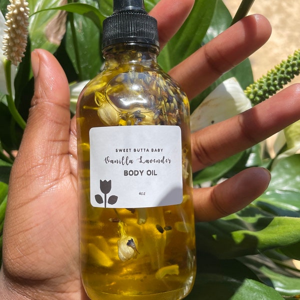 Herbal/Flower Infused Body Oil