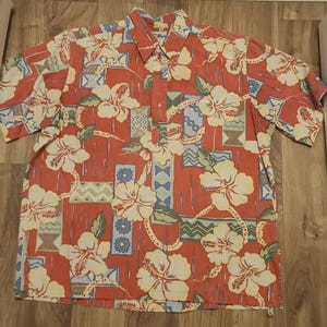 vintage Reyn Spooner authentic hawaiian men&#39;s shirt size XL