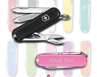 Personalized Victorinox Swiss Army Knife / Custom Engraving / Gift / Survival Tool / Multitool / Swiss Army Knife / Keyring
