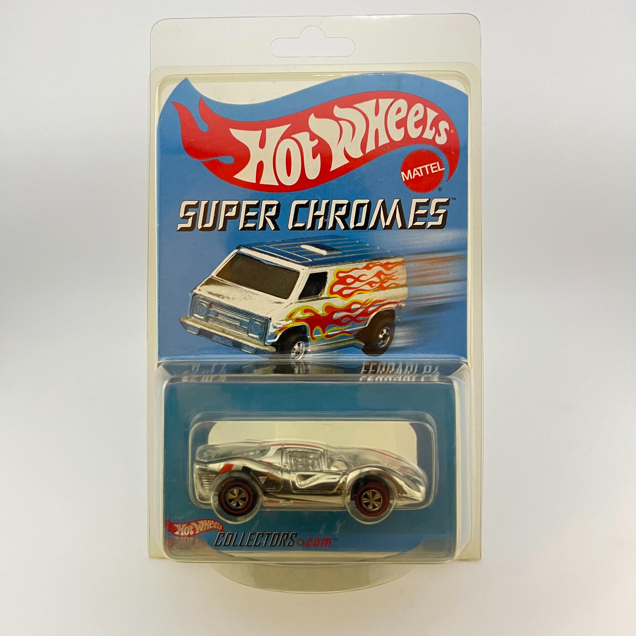 ミニカー HotWHeels SUPER CHROMES FERRARI P4 Hot Wheels Ferrari P4 Super Chromes Limited Edition 1 of