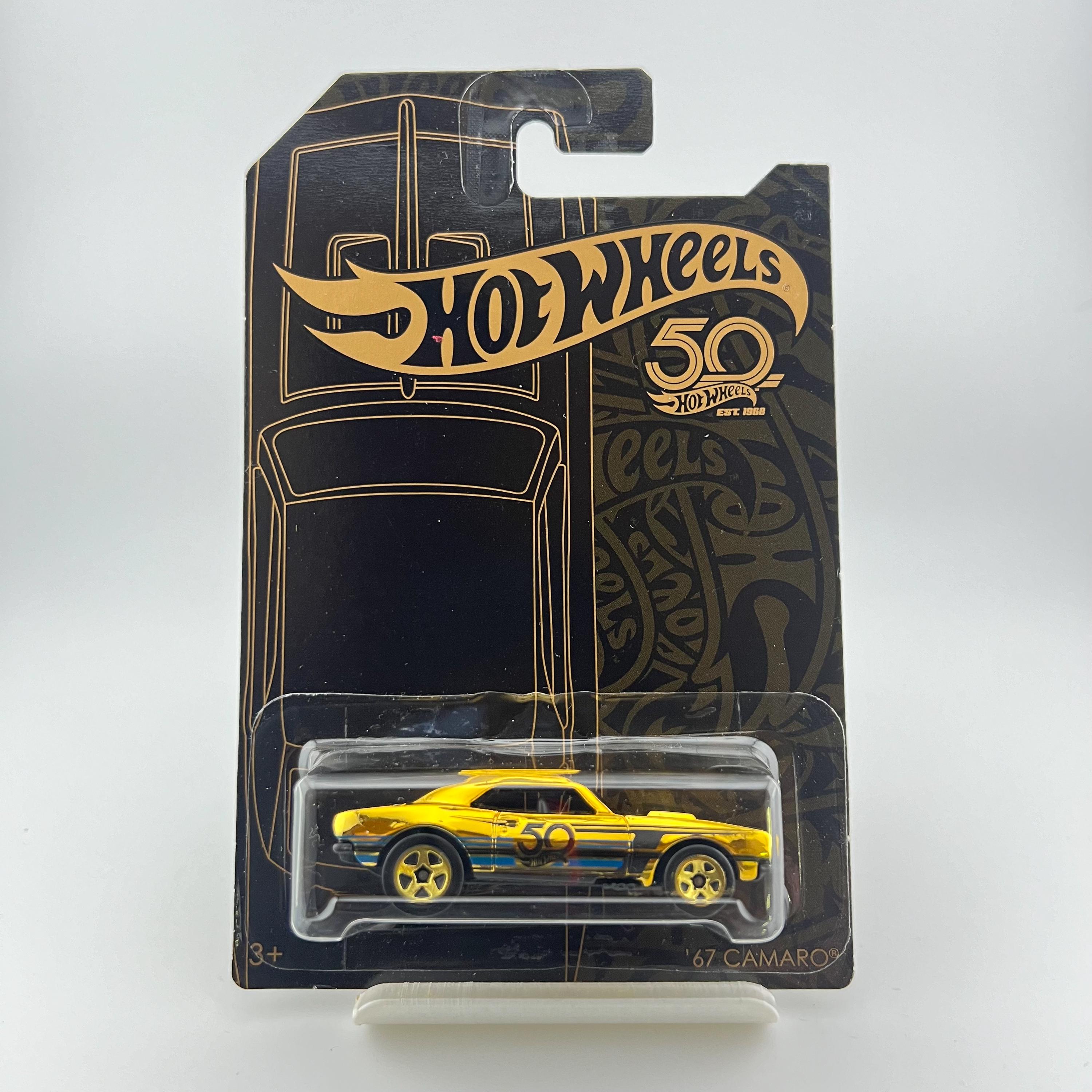 HOT WHEELS Bundle Camaro '67 CAMARO Gold 50th Anniversary 2017 12  Camaro ZL1 Concept 2015 Collector Vintage Retro