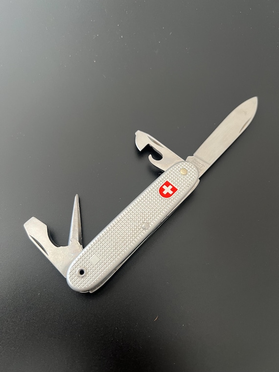 1989 Wenger Delemont Alox - Military Pocket Knife - Swiss Army
