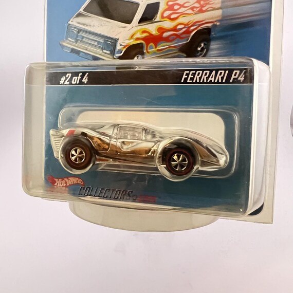 限定！Hot Wheels SUPER CHROMES FERRARI P4 HOT WHEELS Ferrari P4 Super Chromes / Limited Edition - 2003