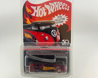 Red Line 2021 Hot Wheels RLC Candy Striper Volkswagen Drag Bus