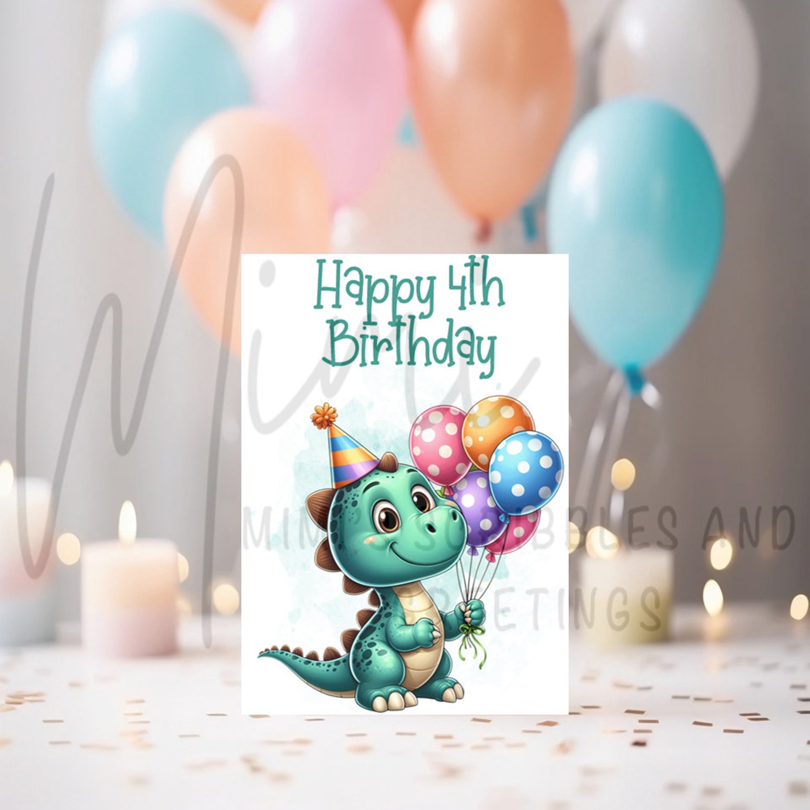Ten Pack of Printable Birthday Cards DIGITAL Download Printable Happy ...