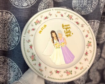 Custom Painted Plate