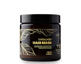 Hair Mask | Restorative Hair Mask | Moisture Rich Hair Mask | Best Hair Mask | Rosemary&Bergamot