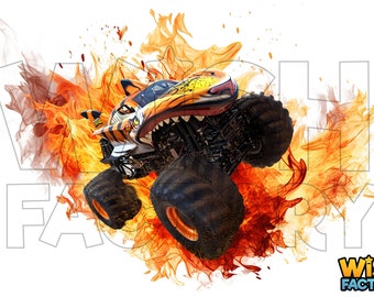 Monster Truck Tiger Shark