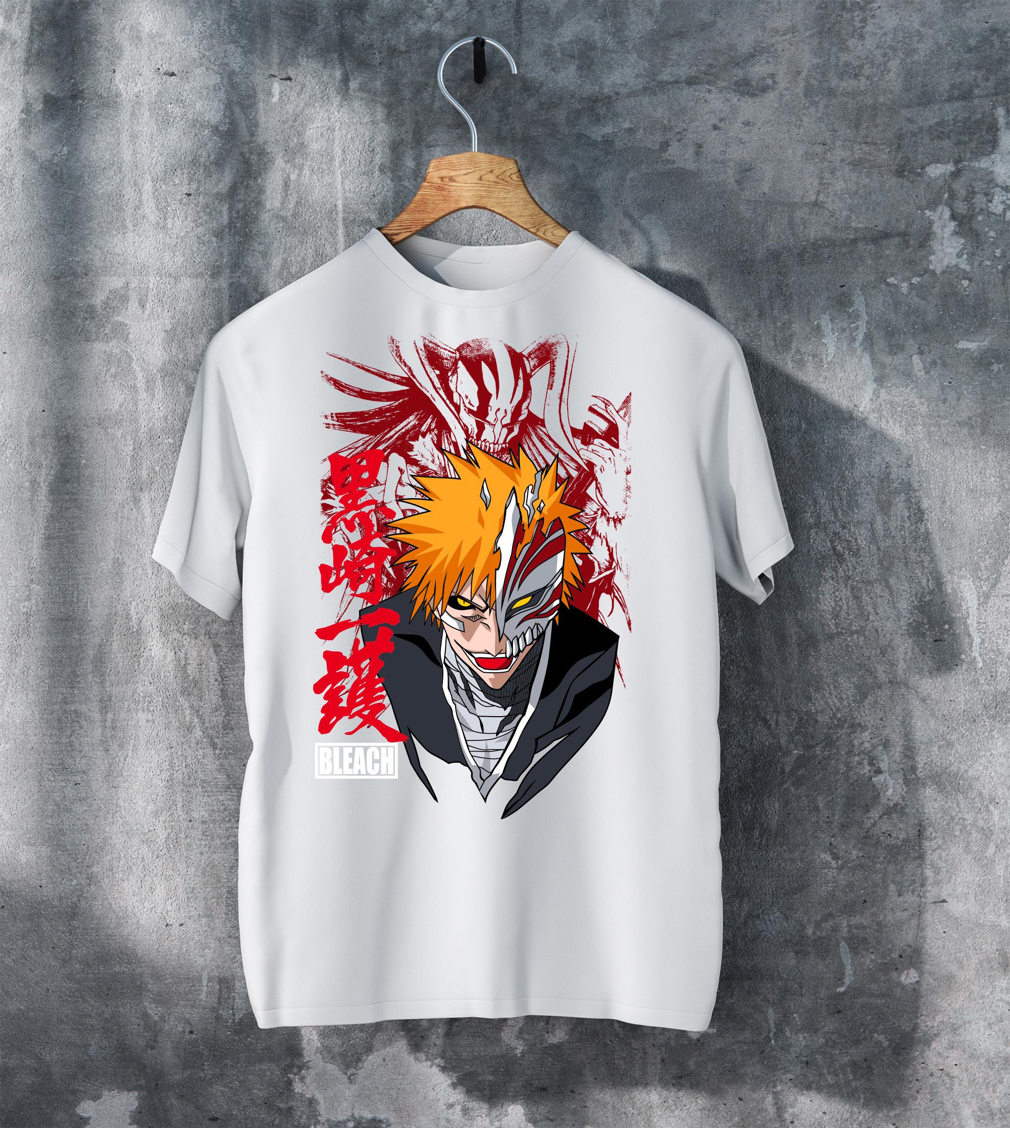 Kurosaki Ichigo V1 Anime Tshirt Design - Etsy