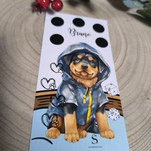 Bruno| Hunde | Sparen  | Einzelkarte | Sparchallenge I Budgeting | Passend für A6 Binder | Umschlagmethode I Budgetchallenge | Spartipps