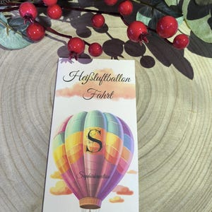 Heißluftballon | Sparen | Klappkarten | Sparchallenge I Budgeting | Passend für A6 Binder | Umschlagmethode I Budgetchallenge|Spartipps