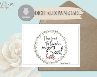 Tarjeta de boda, tarjeta de boda imprimible, tarjeta de boda cristiana, tarjeta de boda religiosa, tarjeta de boda digital, tarjeta te amo, tarjeta cristiana