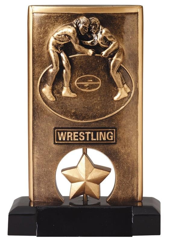 Trophy Swatcher Resin Spinner Trophy 6 1/2